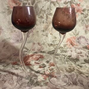 💜 Vintage Retro Glass Set 💜